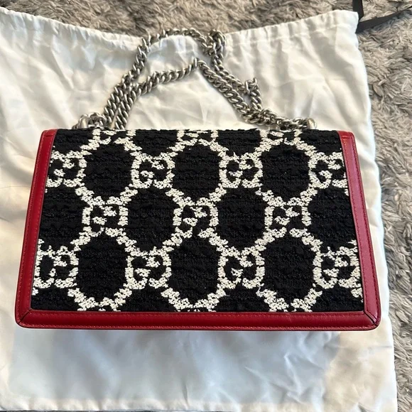 GG Tweed Small Dionysus Shoulder bag. - Picture 2 of 10